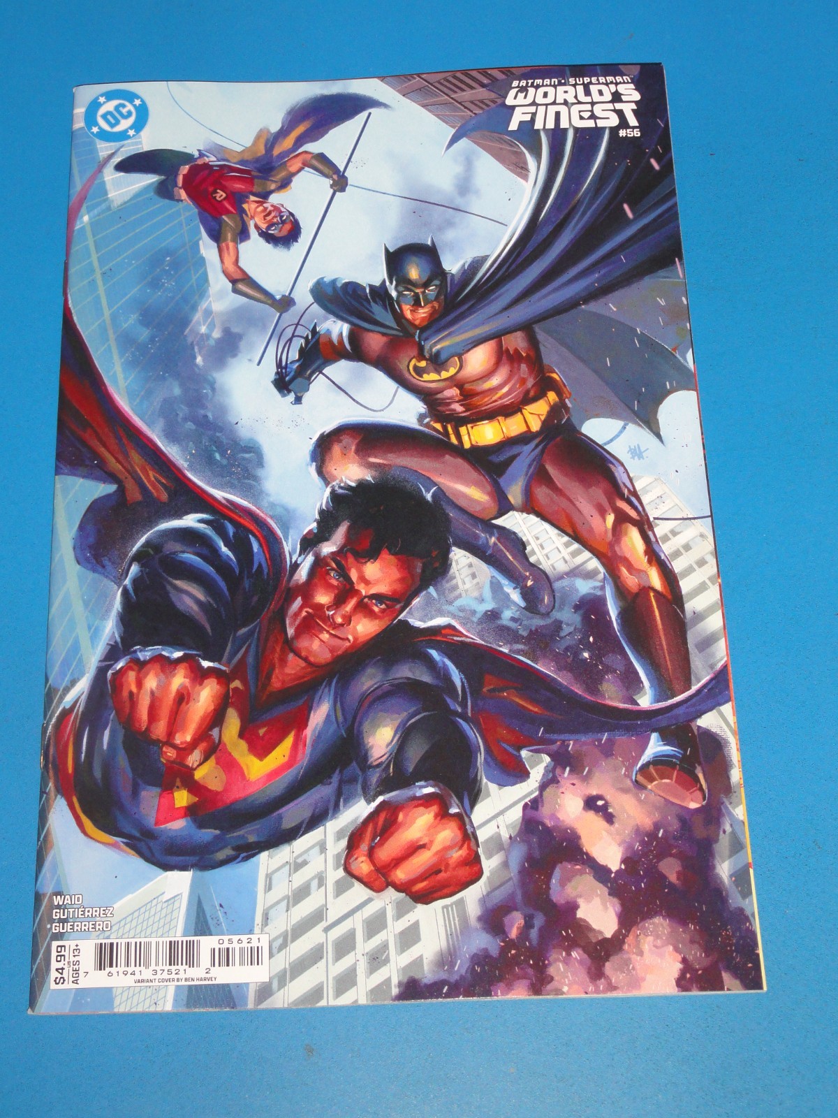 Batman Superman World's Finest #56 Harvey variant NM Gem Wow