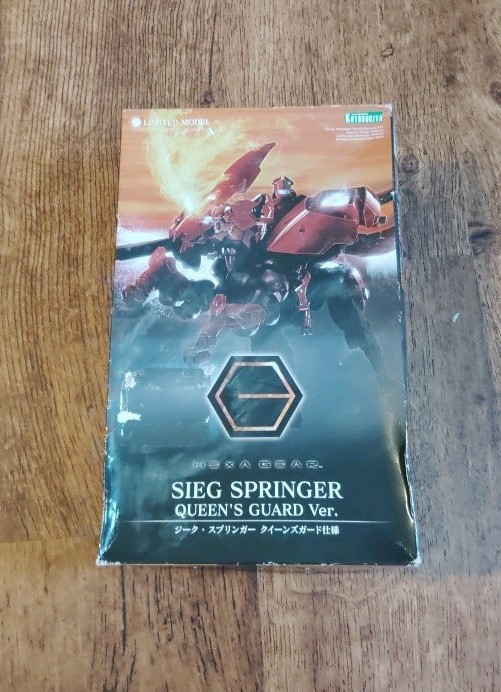 Kotobukiya Queen\'s Guard Specification 1/24 Sieg Springer model kit
