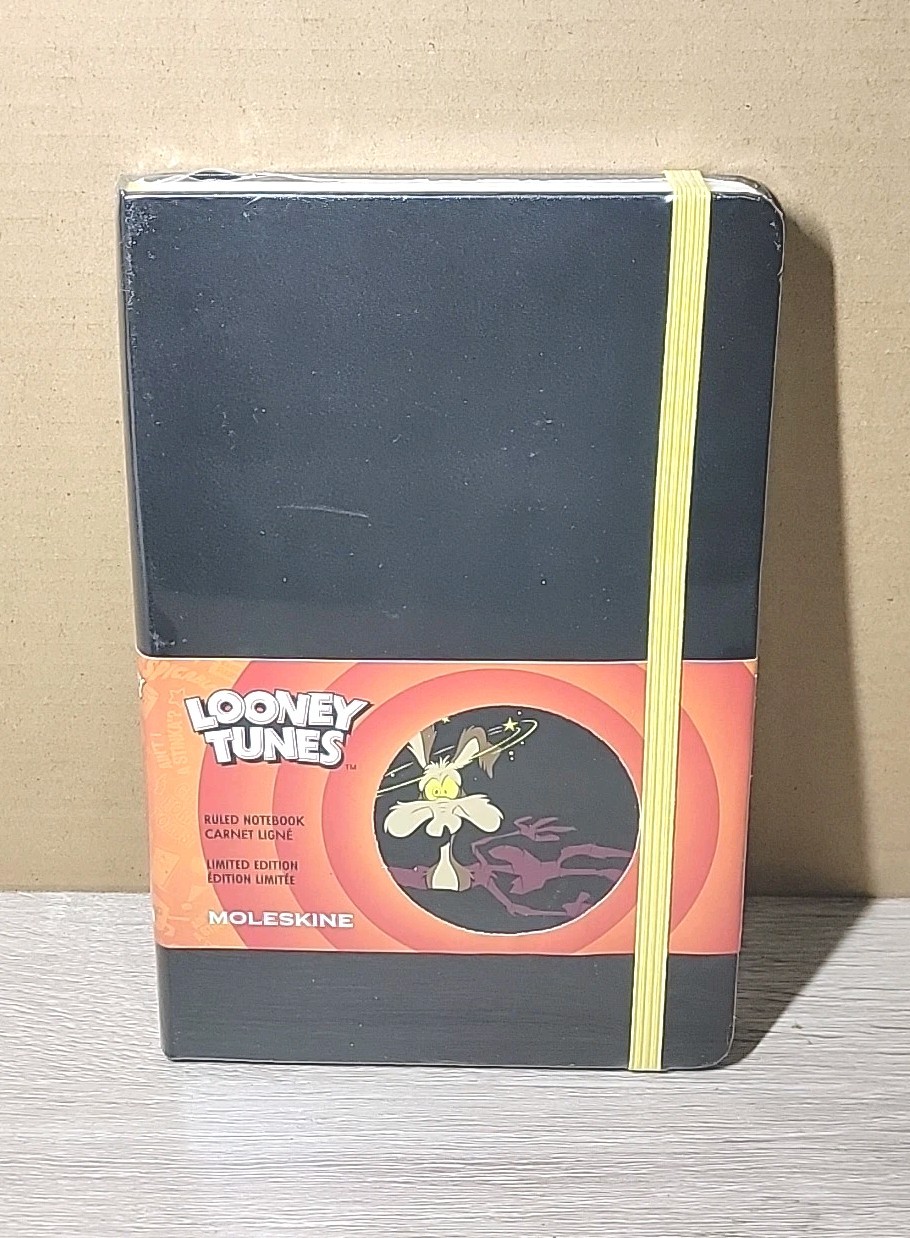 New Moleskine Looney Tunes (Limited Edition) Wile E. Coyote. . 🔥