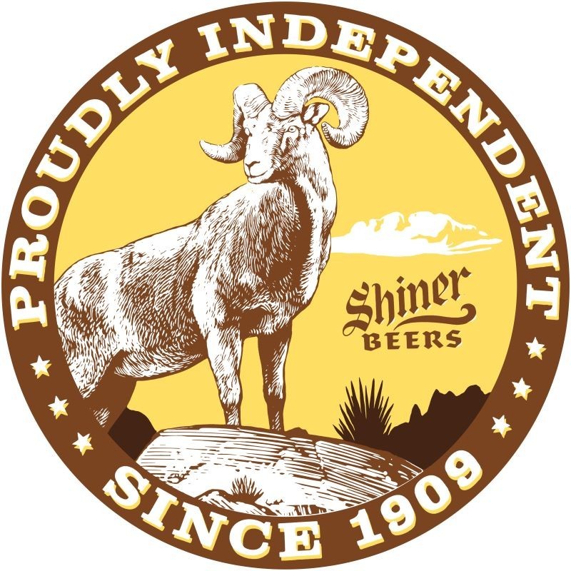 SHINER BEER - Independent Since 1909 NEW METAL SIGN: 12\