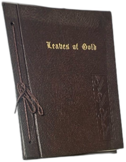 Leaves Of Gold 1958 Revised Edition Inspirational Anthology Coslett Publishing