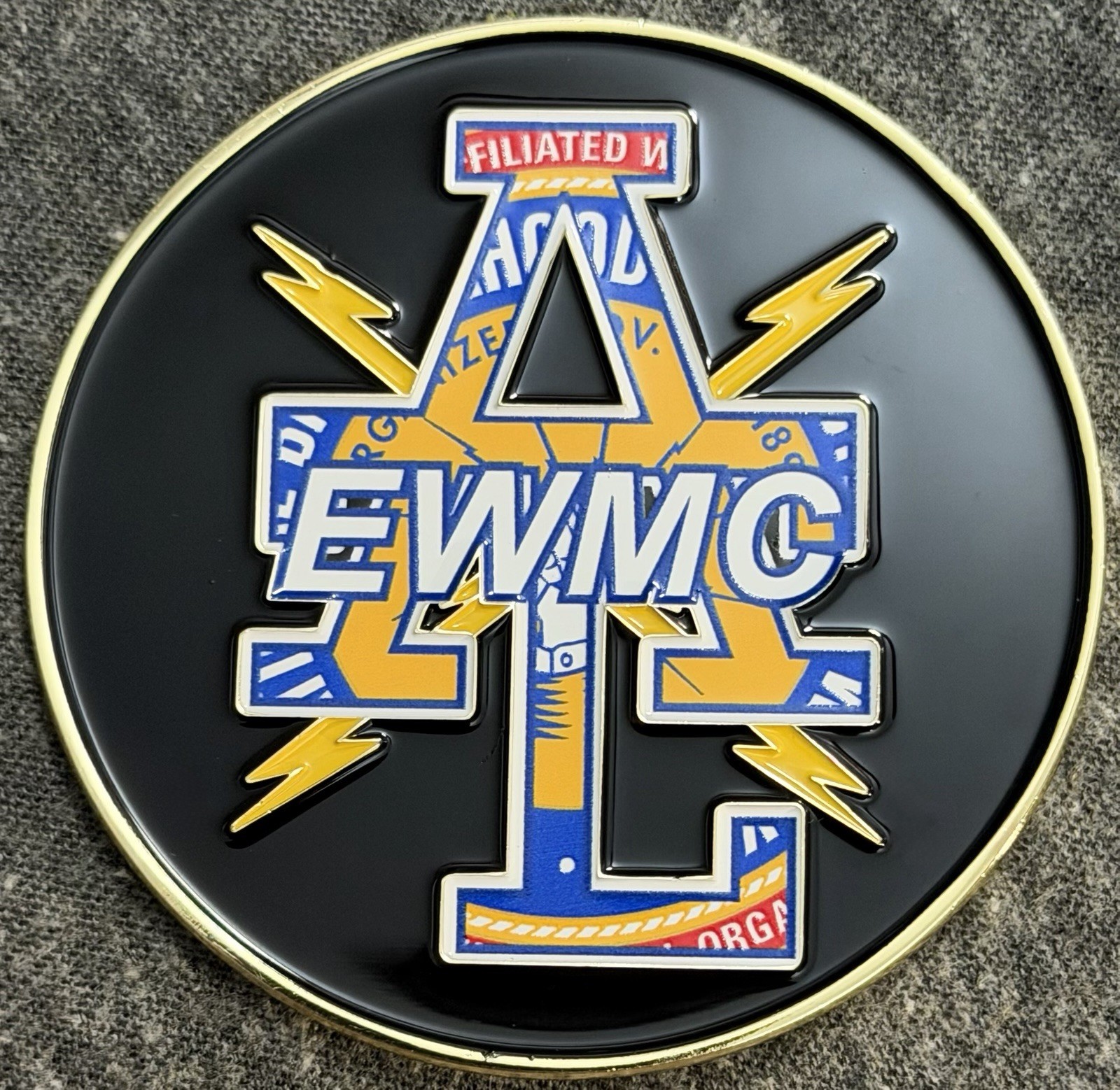 IBEW Local 613 Challenge Coin Atlanta Georgia EWMC 2.5” IBEW Local 613 Challenge Coin Atlanta Georgia EWMC 2.5”