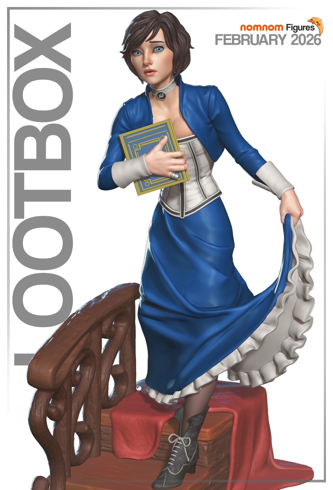 1:10 Elizabeth BioShock Infinite Fan Art UNPAINTED Resin Garage Kit
