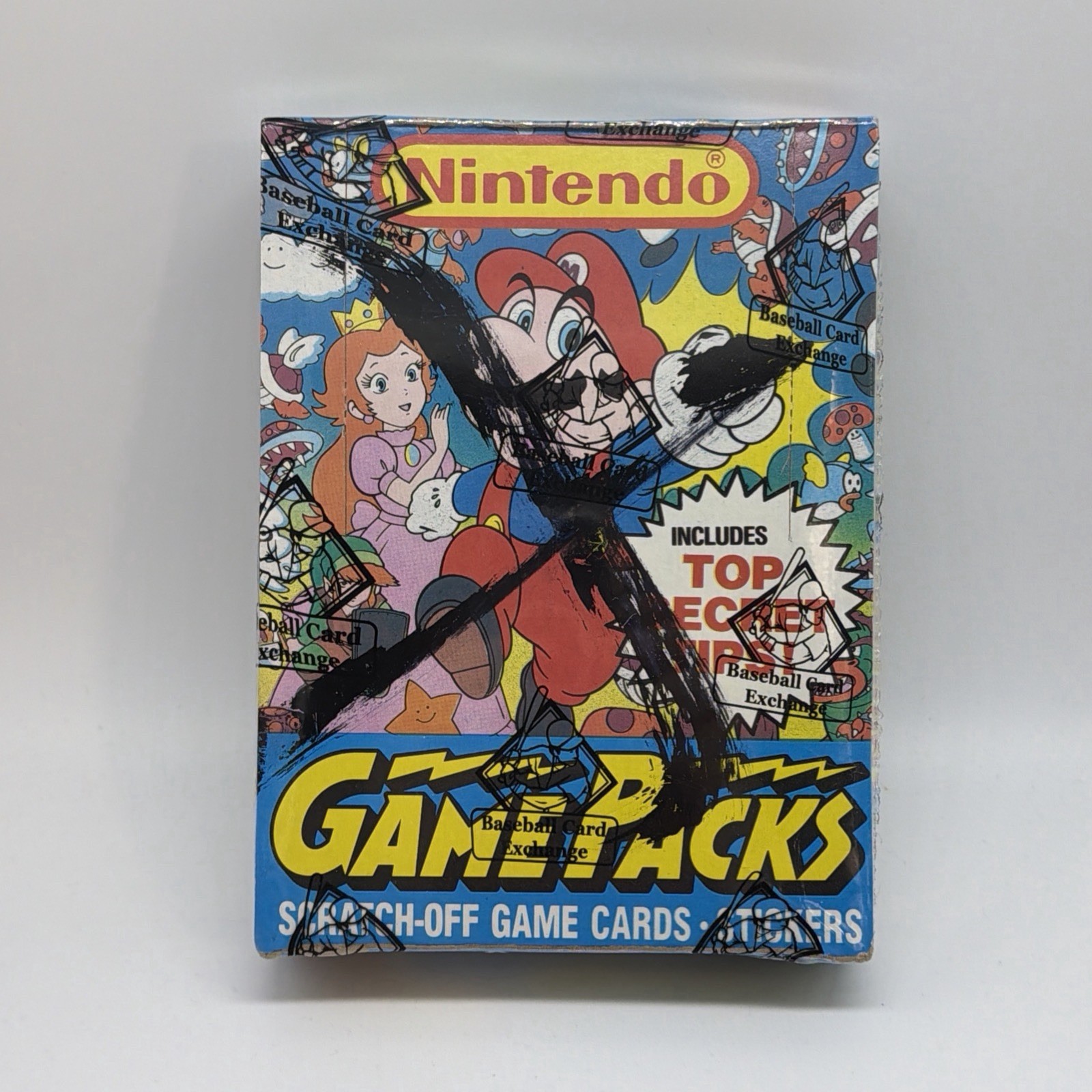 1989 TOPPS NINTENDO GAME PACKS BOX 48 PACKS BBCE SEALED Super Mario X 🔥
