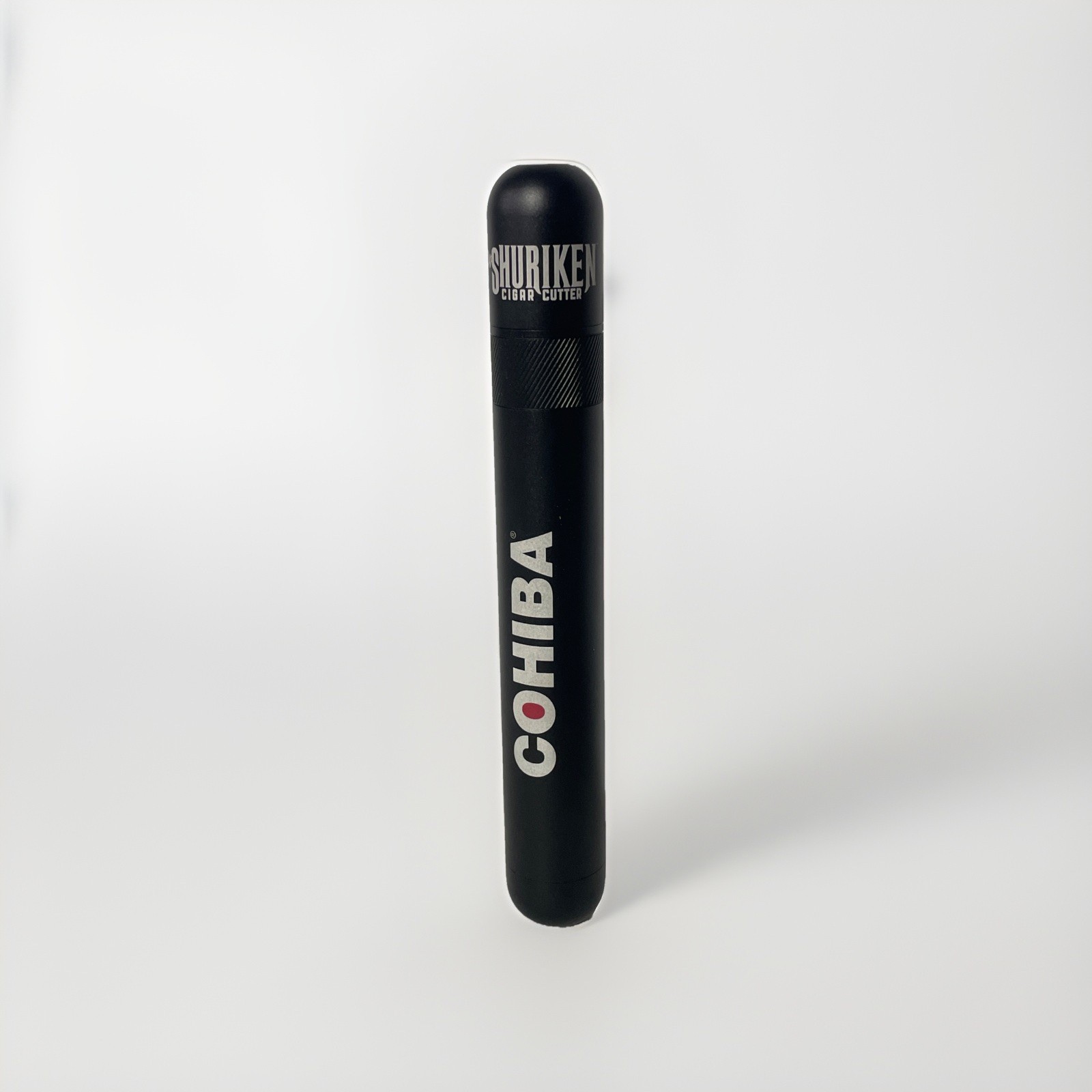 BRAND NEW - Cohiba Single Cigar Holder Metal Case Built in Cutter - PIN BRAND NEW - Cohiba Single Cigar Holder Metal Case Built in Cutter - PIN