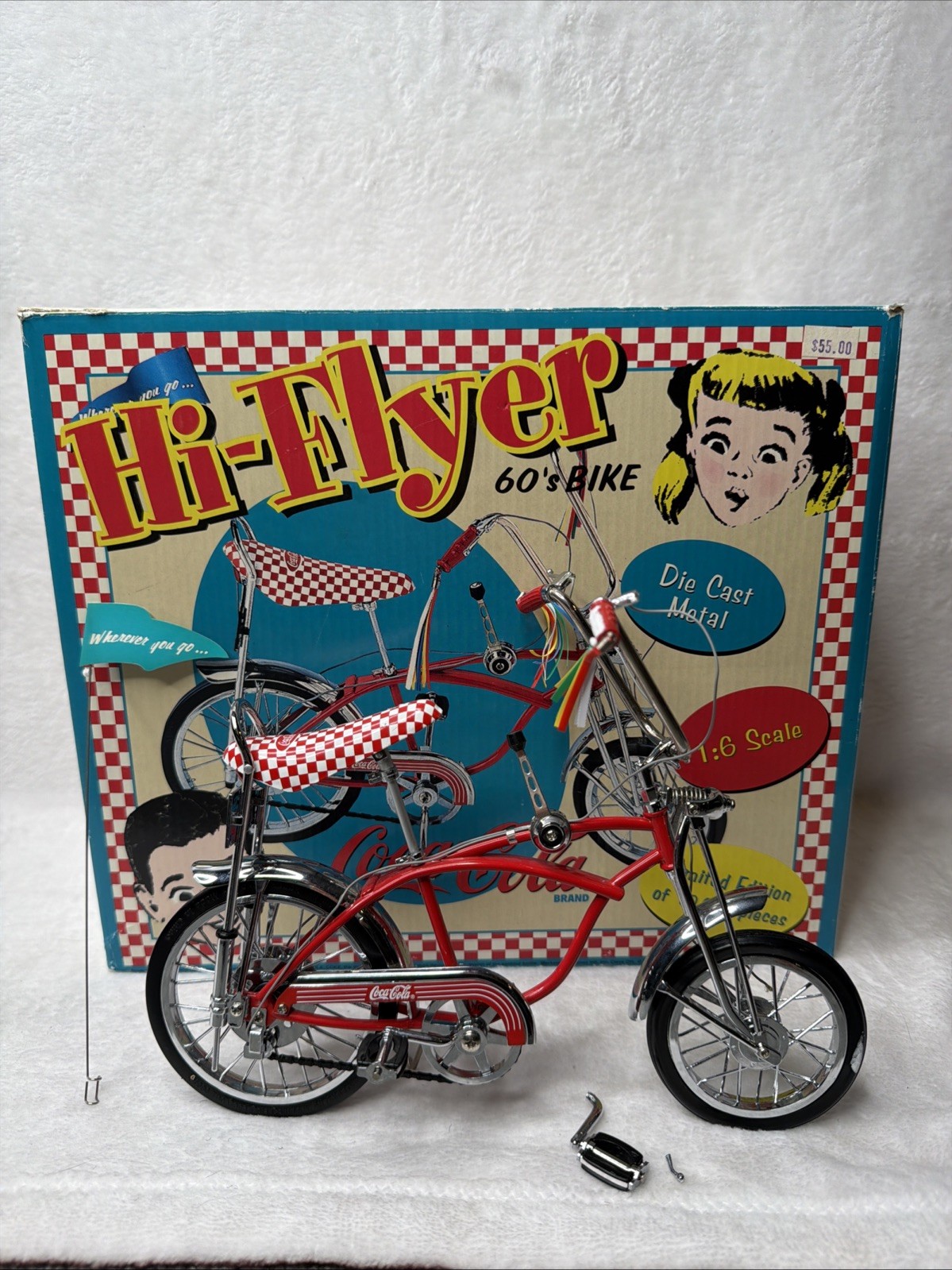 1960’s COCA COLA HI-FLYER SCHWINN STING RAY BICYCLE Limited Edition Collectible