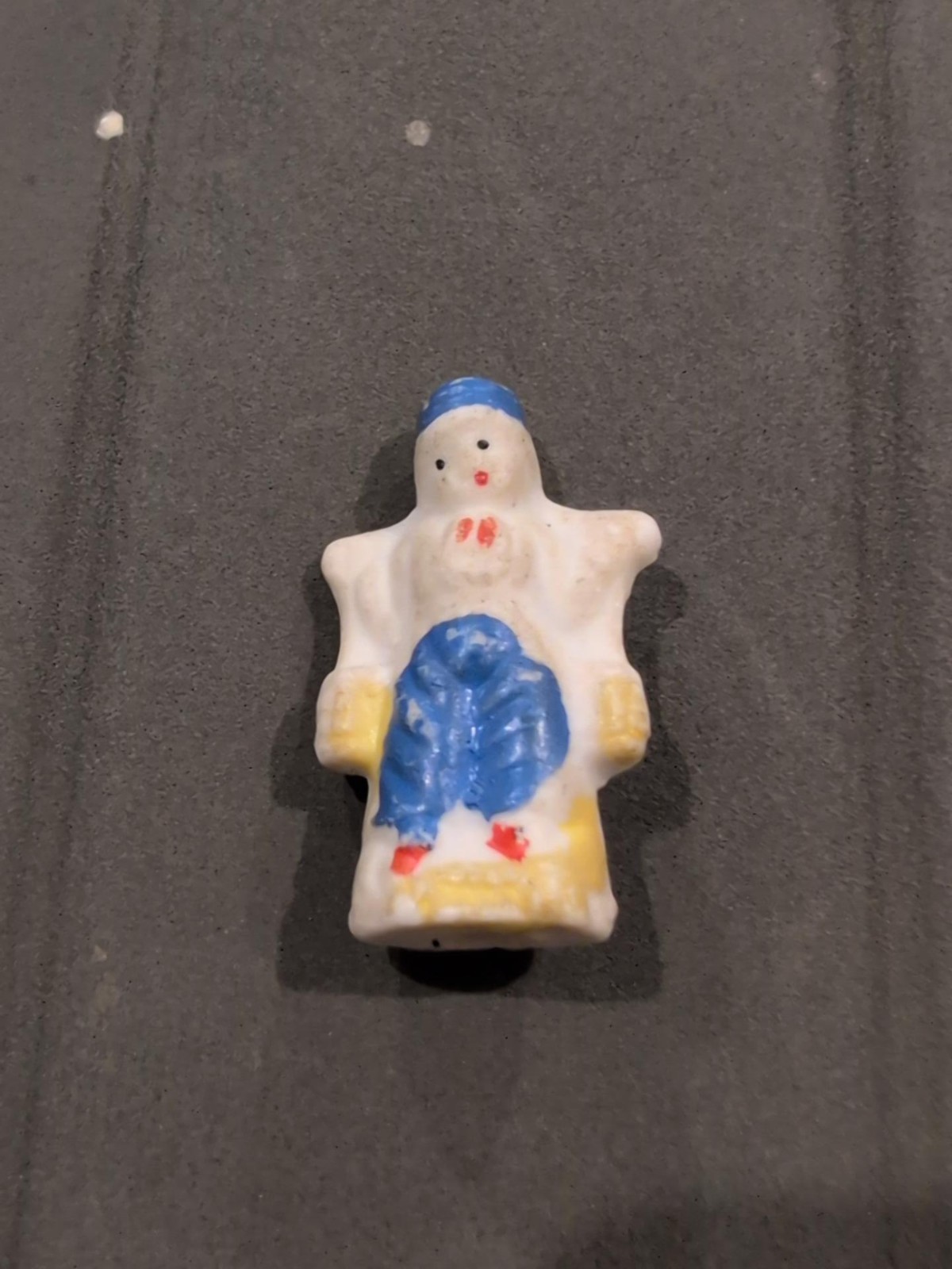 Vintage Japan Bisque Dutch Beer Boy Penny Doll Miniature Figurine Hand Painted