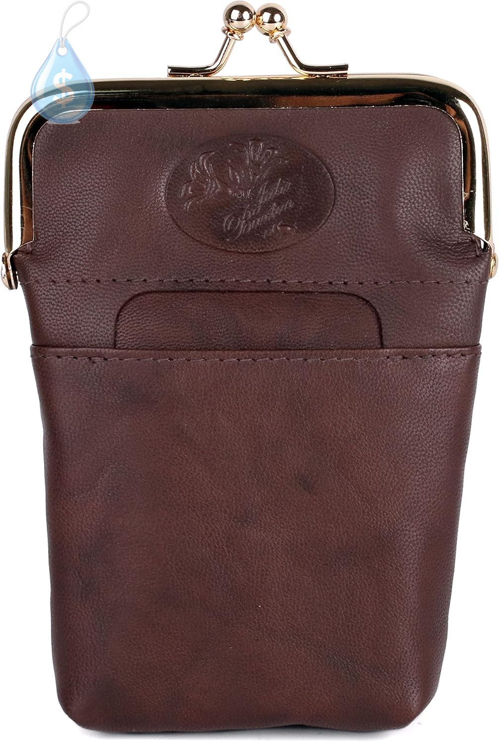 Julia Buxton Heiress Cigarette Case Mahogany