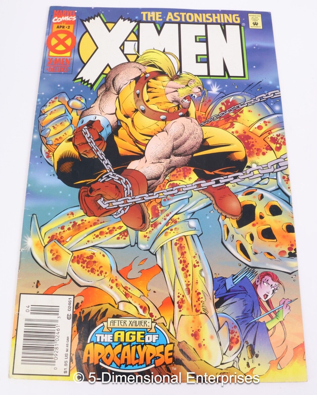 THE ASTONISHING X-MEN #2 (Apr 1995) Marvel Comics - Newsstand - Bagged Boarded