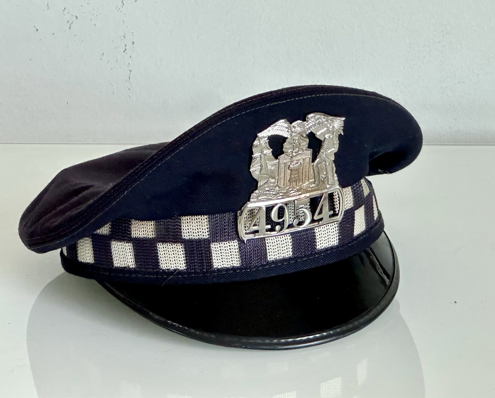 Vintage Chicago Police Dress Hat Size 7-1/8