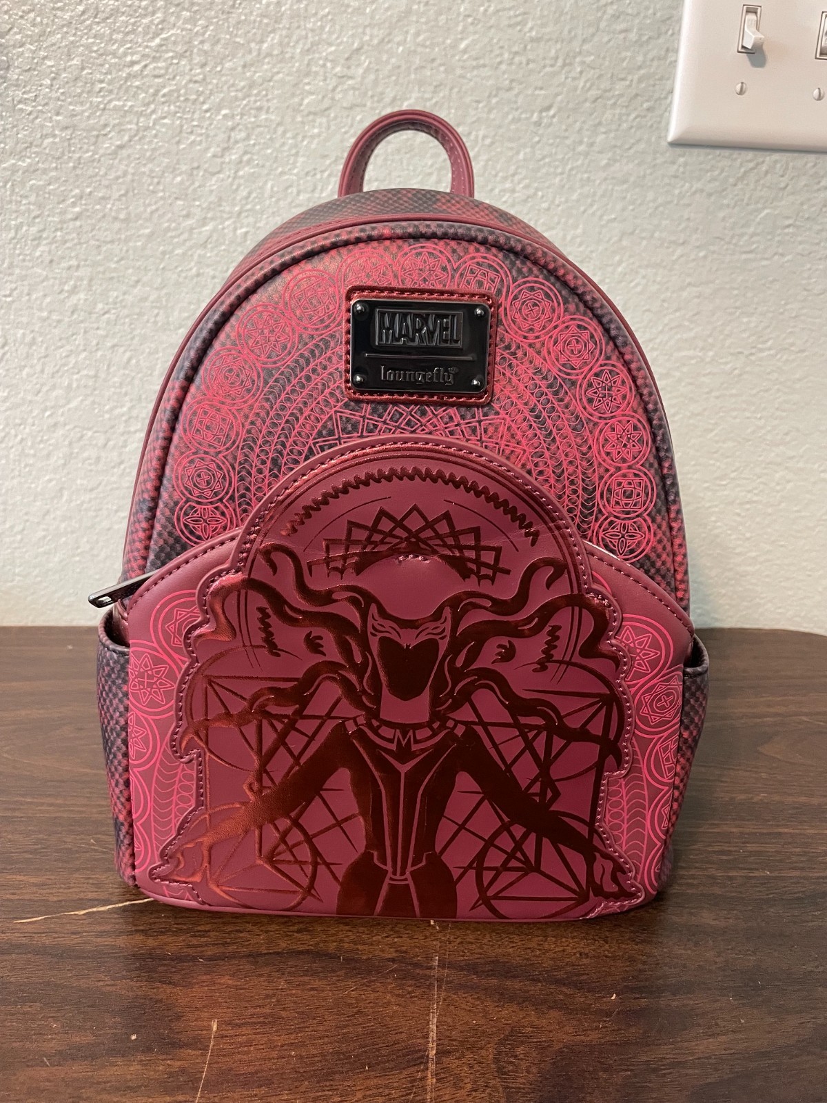 Disney Parks Marvel Scarlet Witch Loungefly Mini Backpack - NEW