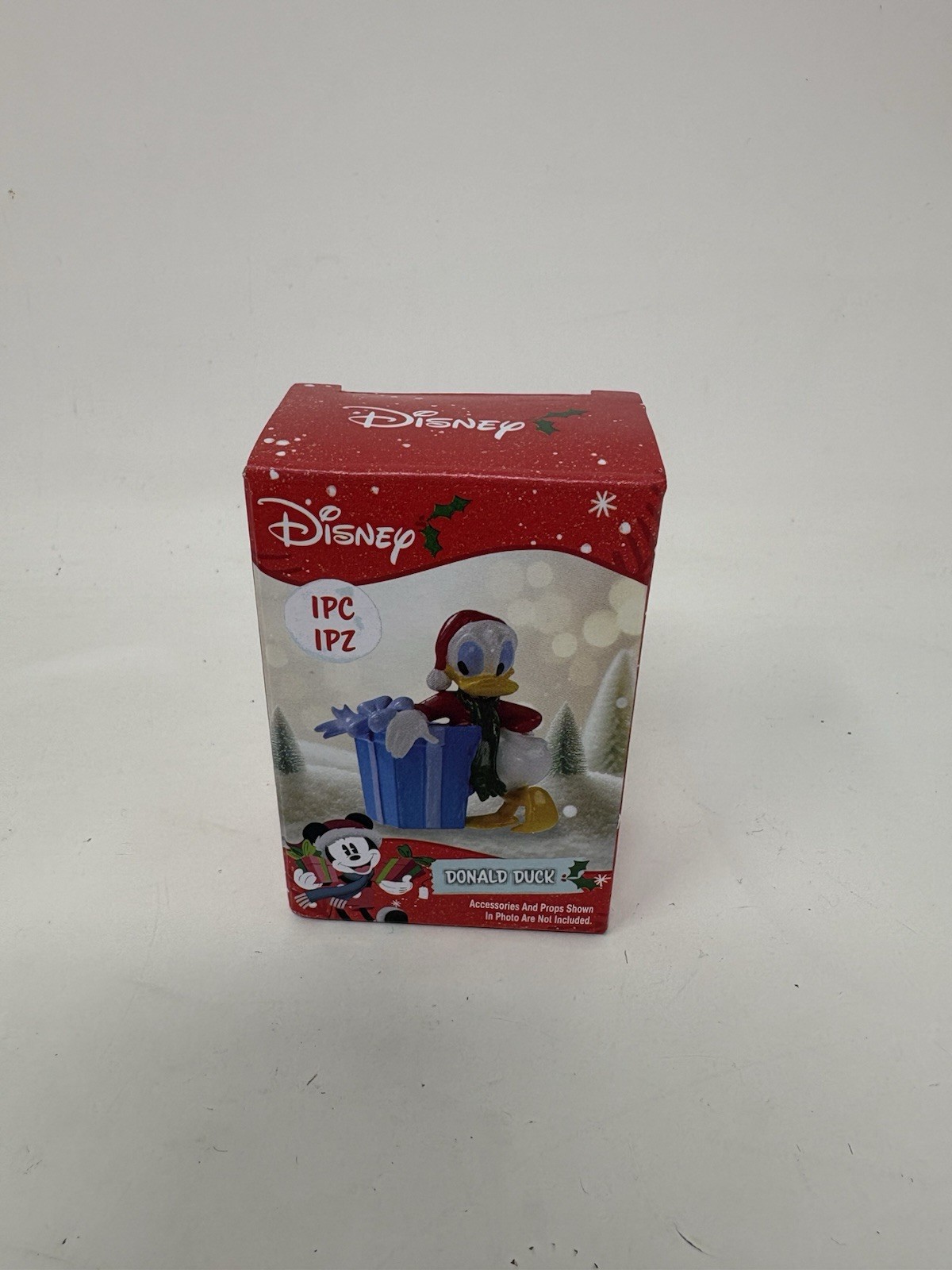 Ruz Disney Santa Donald Duck Present Christmas Village Figure Decorative-2”