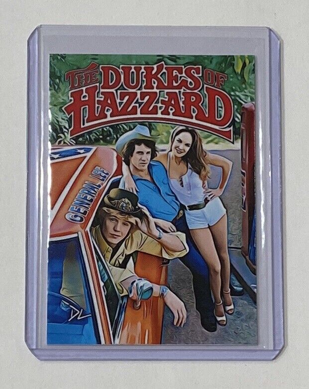The Dukes Of Hazzard Limited Edition Artist Signed Trading Card 3/10