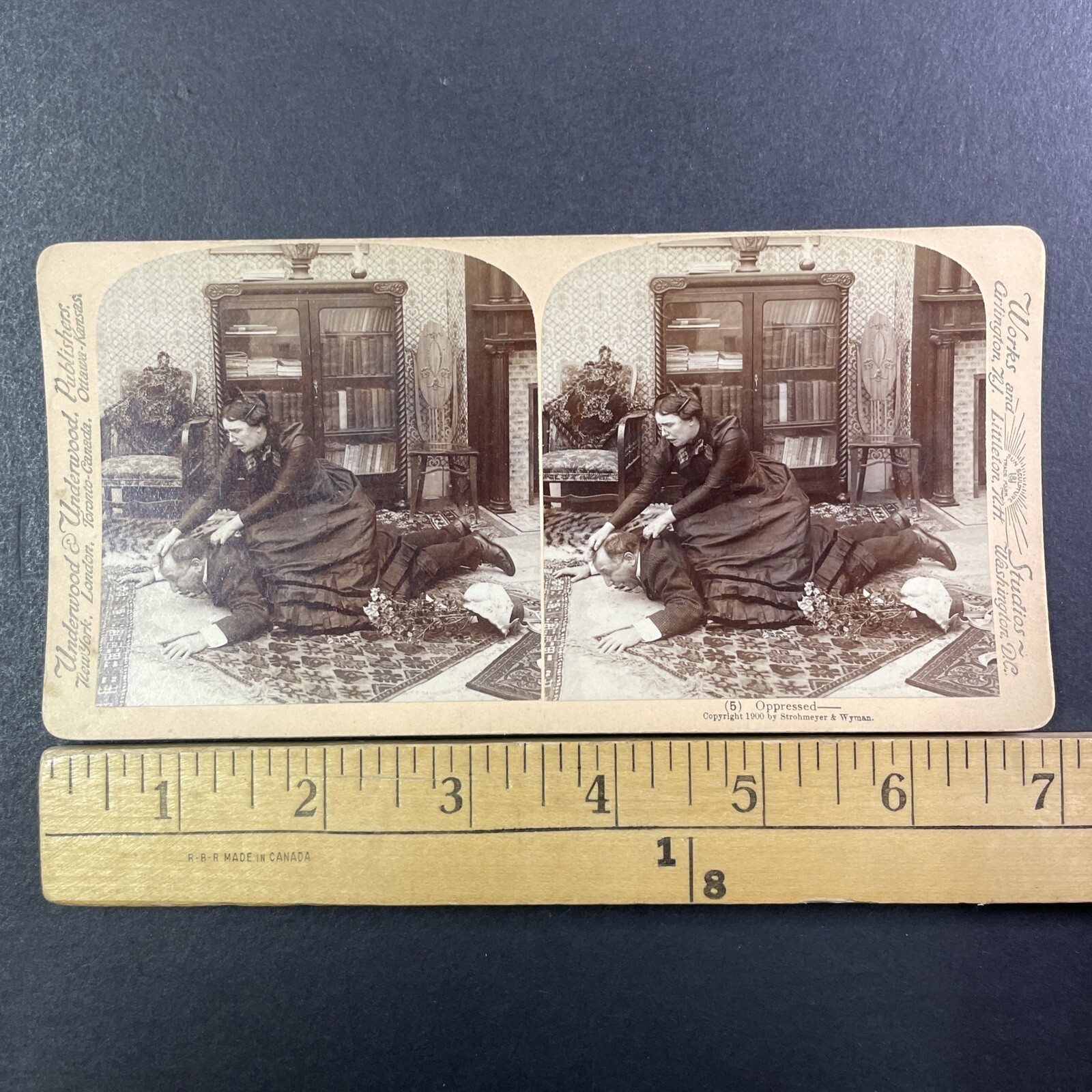 Oppressed Stereoview Underwood & Underwood Narrative Scene 1900 Drama Oppressed Stereoview Underwood & Underwood Narrative Scene 1900 Drama