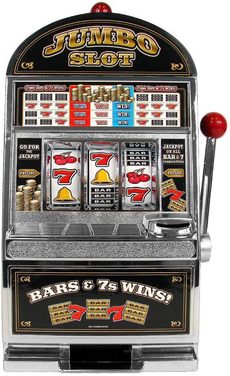 10-41440 Jumbo Slot Machine Bank Replication