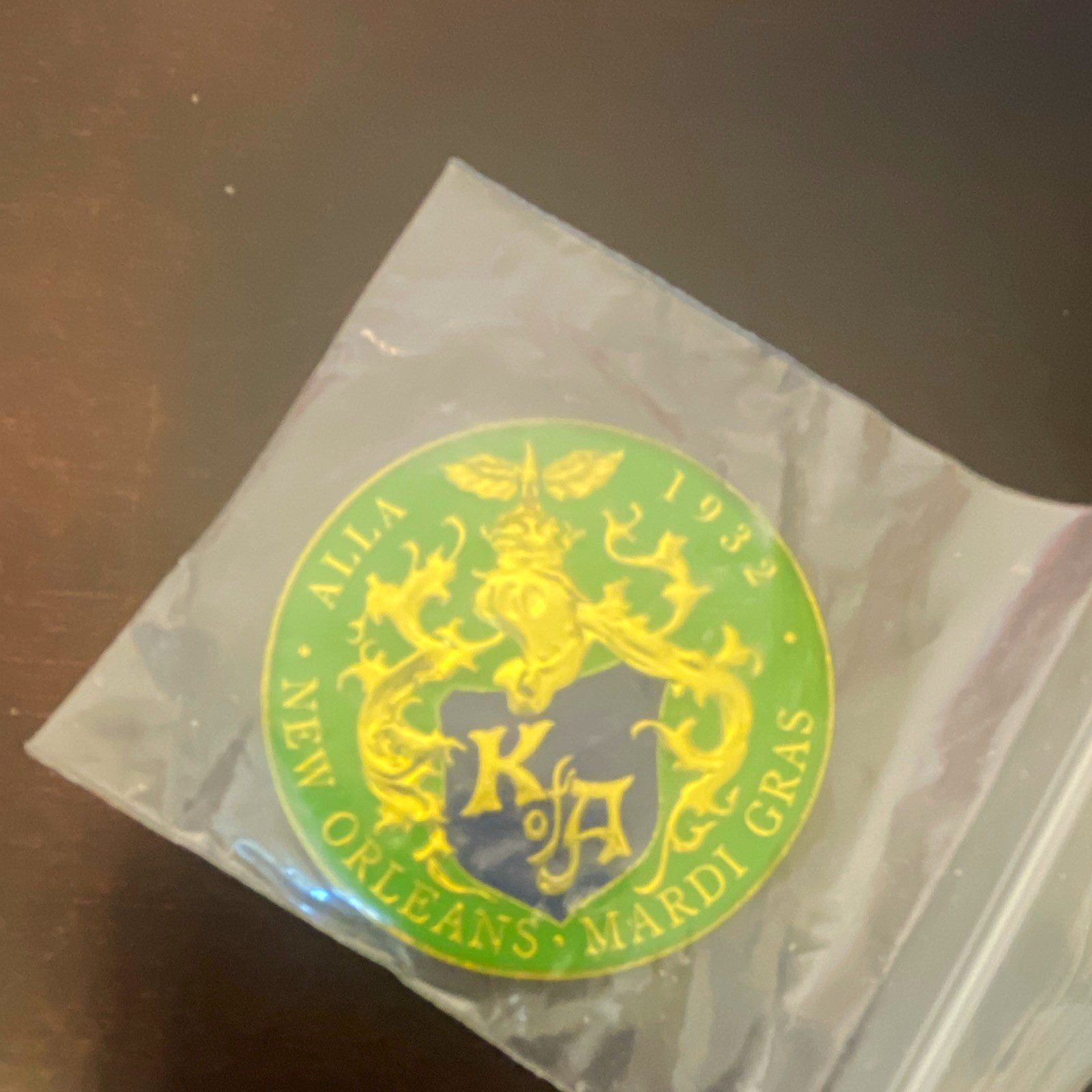 Krewe of Alla Mardi Gras Captain 2025 Medallion