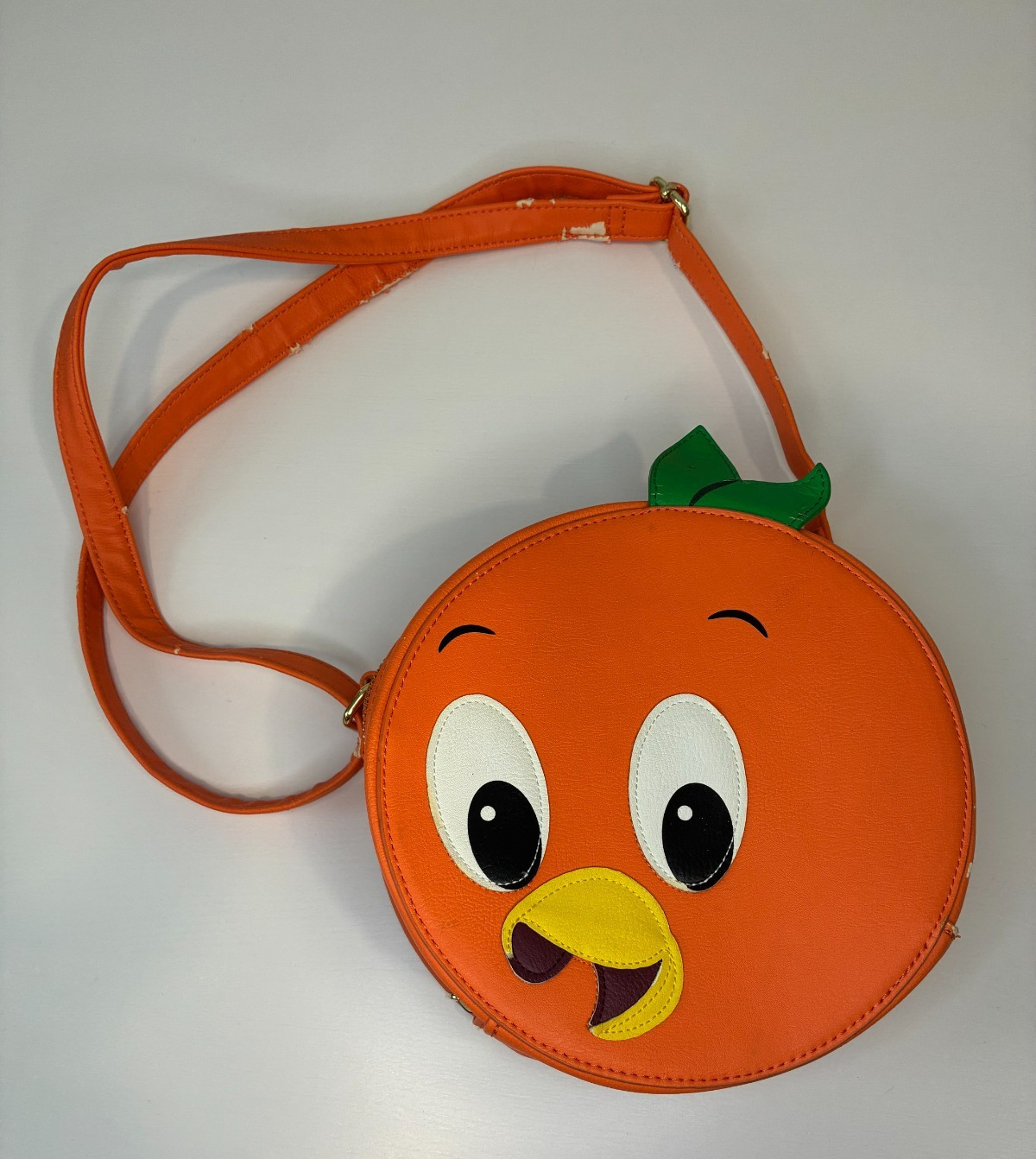Disney Parks Loungefly Round Orange Bird Purse Cross Body Bag