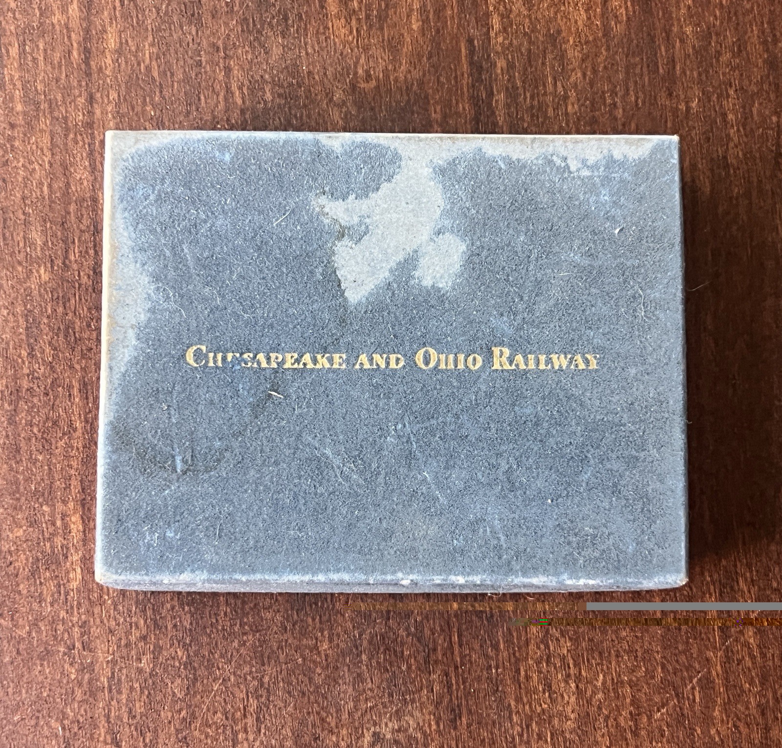 Vtg C&O Railroad Playing Cards Complete Double Deck Chessie Cat & Peake Boxed