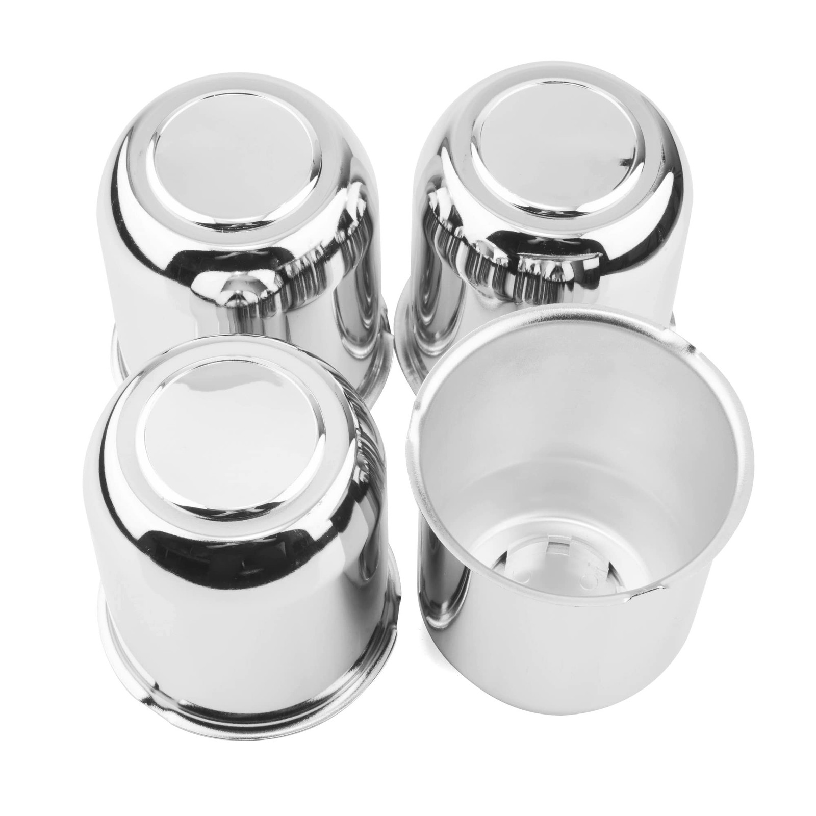 4Pcs 3-3/4 in Trailer Wheel Center Caps Fit 3-3/4\