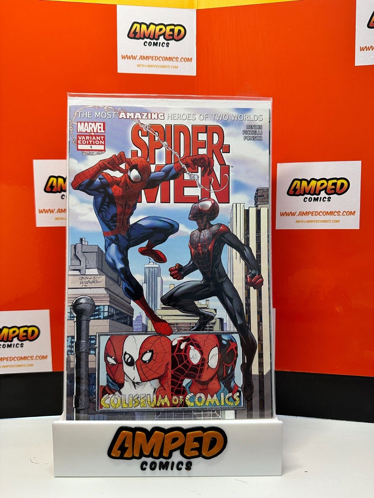 Spider-Men #1 2 3 4 5 Run 1-5 Complete Set (2012) Marvel Includes KEYS