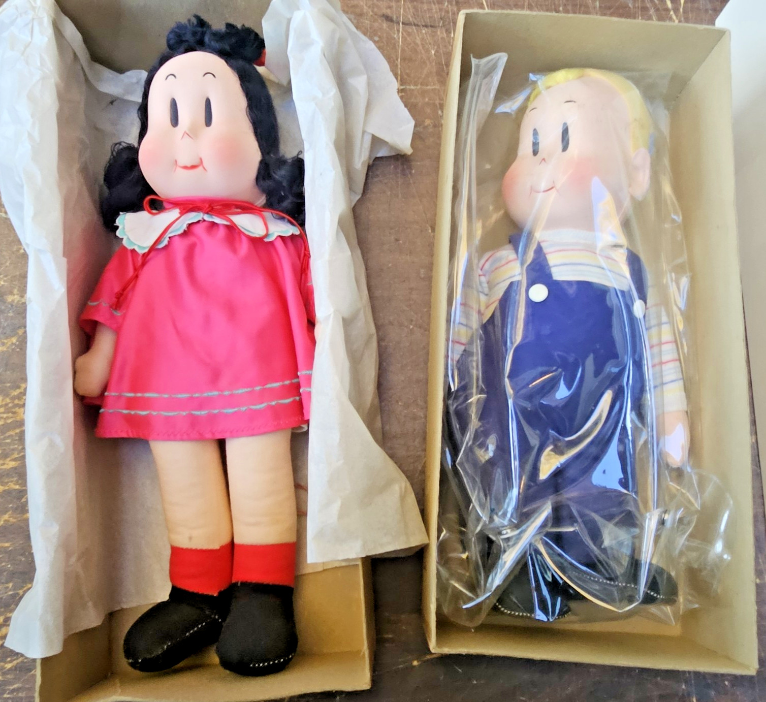 1944 Georgene Little Lulu Doll Style 1548 Pink Dress 1951 Alvin Box 1546 14\ 1944 Georgene Little Lulu Doll Style 1548 Pink Dress 1951 Alvin Box 1546 14\