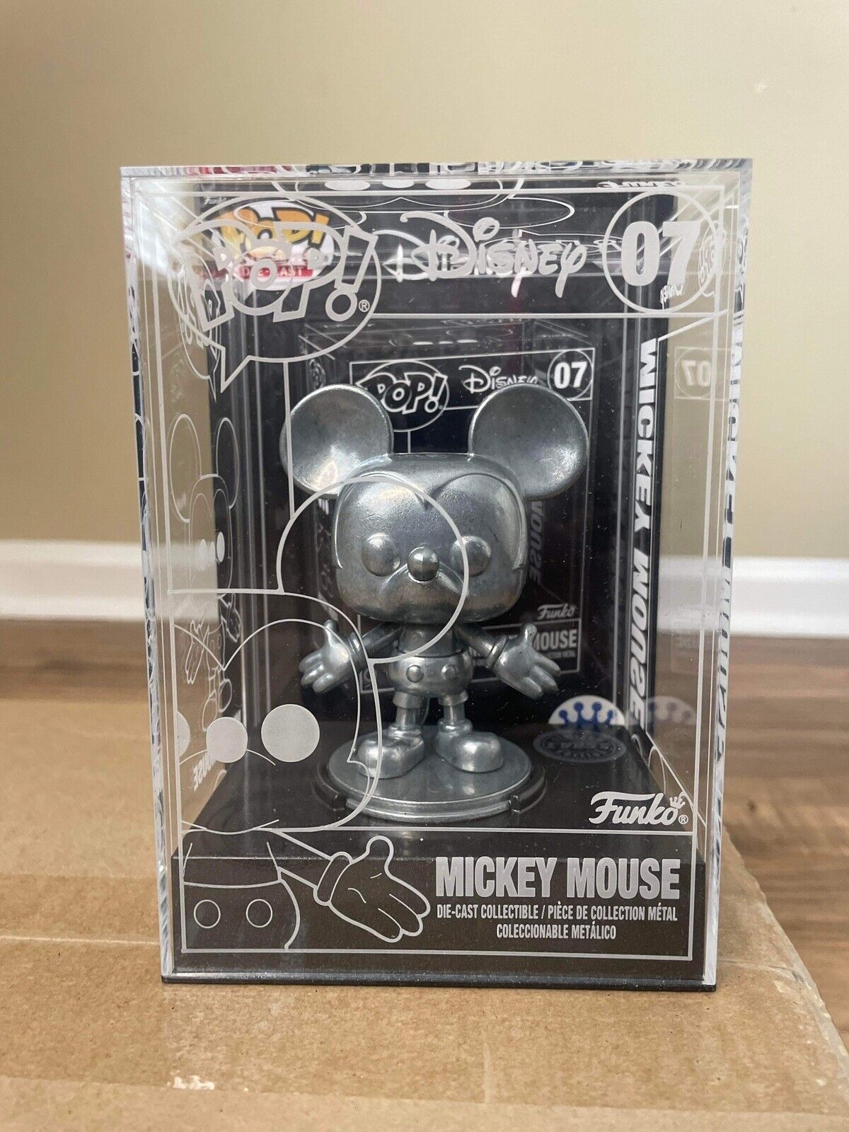 Funko Pop Disney Mickey Mouse Die-Cast (CHASE) Funko Shop Exclusive