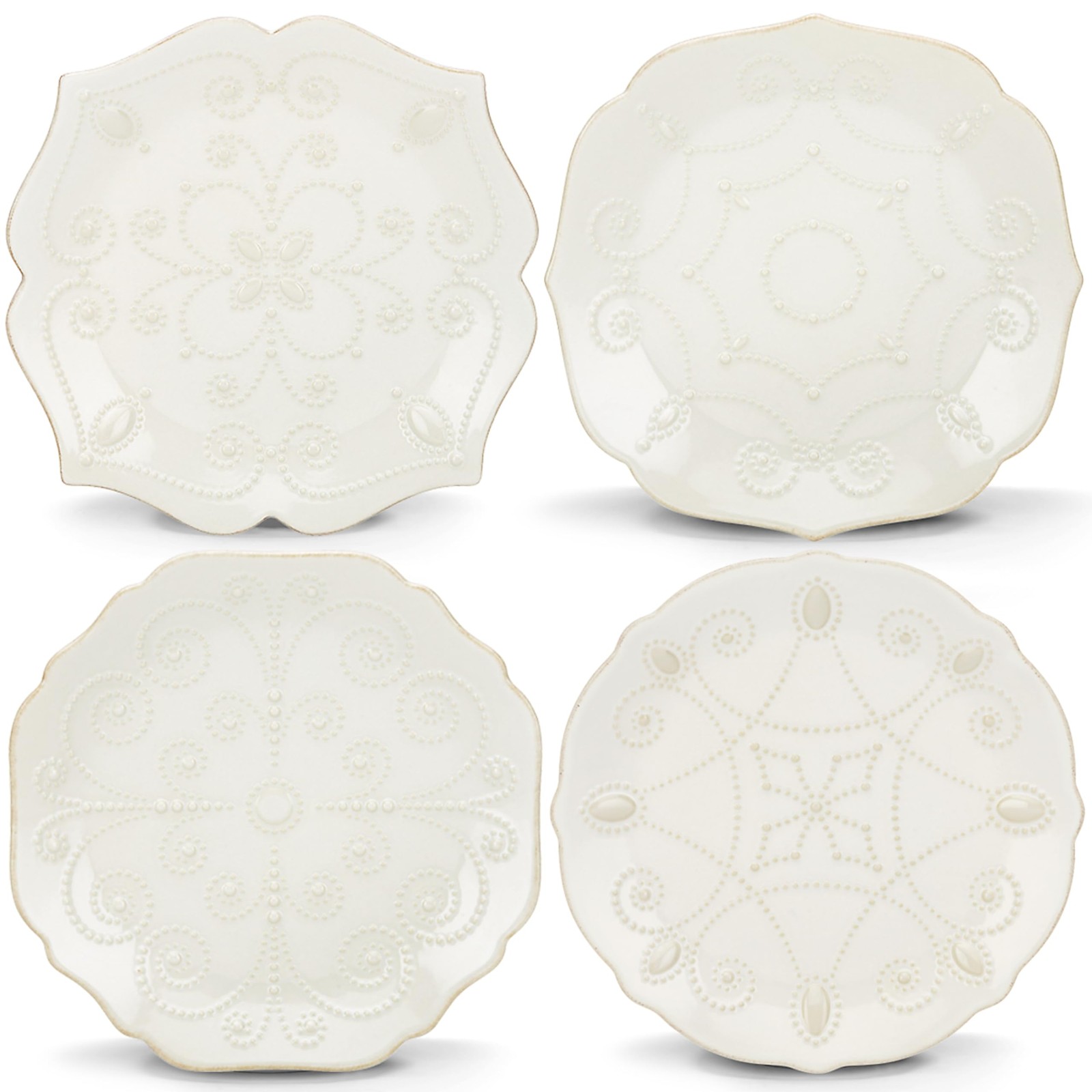 Lenox French Perle White 4-Piece 7.5