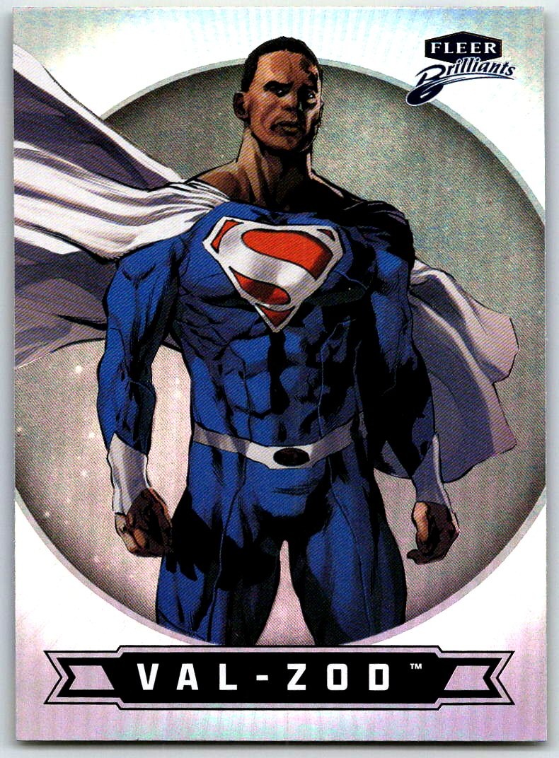 Val-Zod 2025 Fleer Brilliants Superman #44 Val-Zod 2025 Fleer Brilliants Superman #44