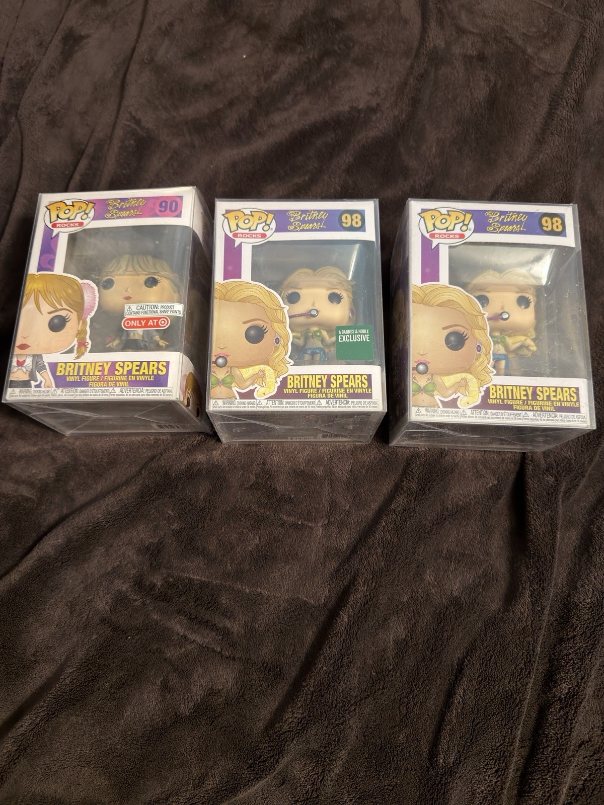 Set of Britney Spears Pops Brand New In Box Never Opened