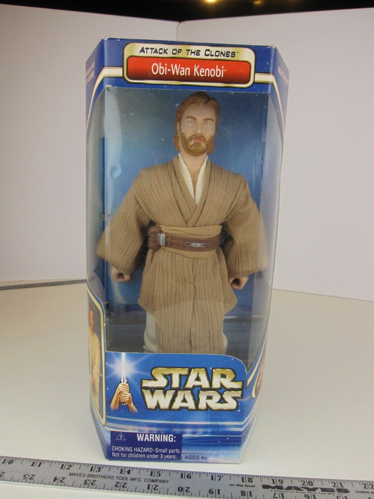 2002 Hasbro Star Wars Attack of the Clones Obi-Wan Kenobi MISB   BIS