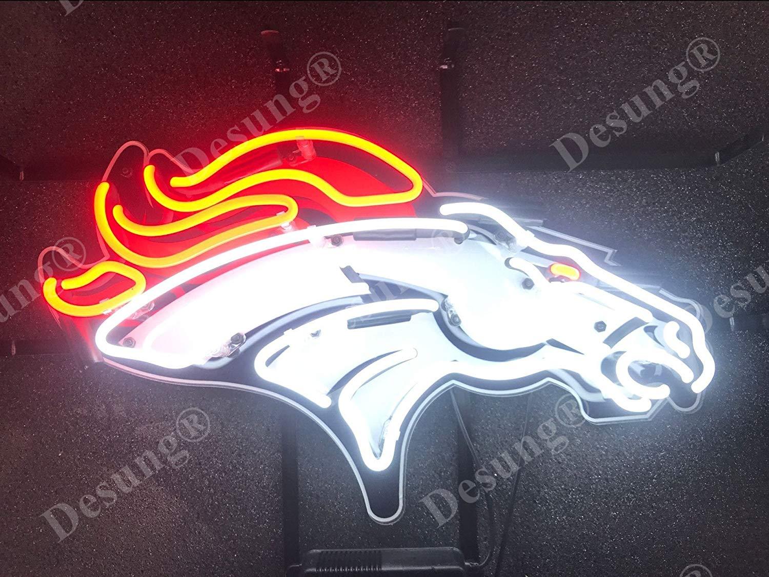New Denver Broncos Beer Bar Neon Light Sign 20\