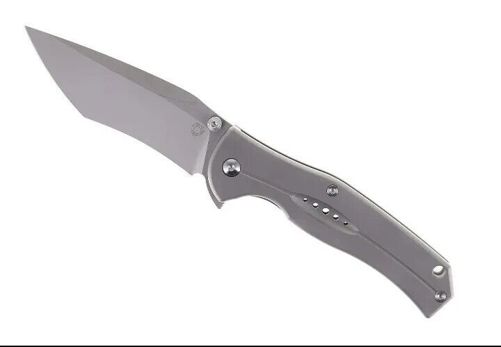 SixLeaf SL-17 Titanium Frame Lock Flipper Knife D2 Blade  FROM USA