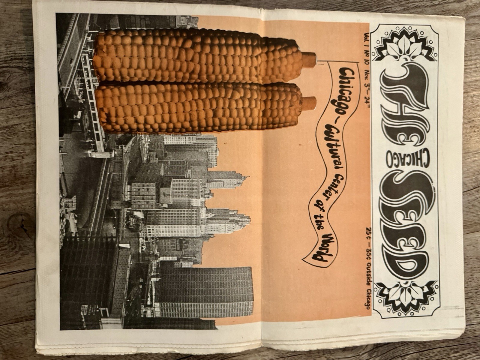 THE CHICAGO SEED – VOL. 1, NO. 10 – NOVEMBER 3–24, 1967 Jimi Hendrix
