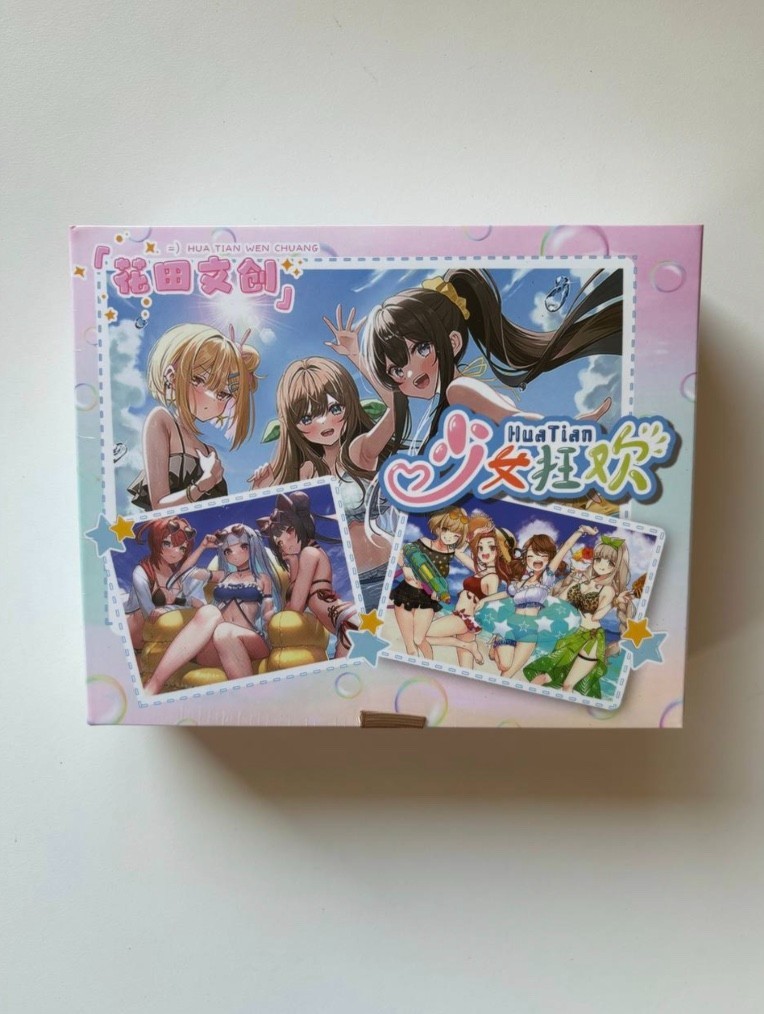 Goddess Story Girls Carnival Display Card Box Sealed Waifu Anime Girl TCG Goddess Story Girls Carnival Display Card Box Sealed Waifu Anime Girl TCG