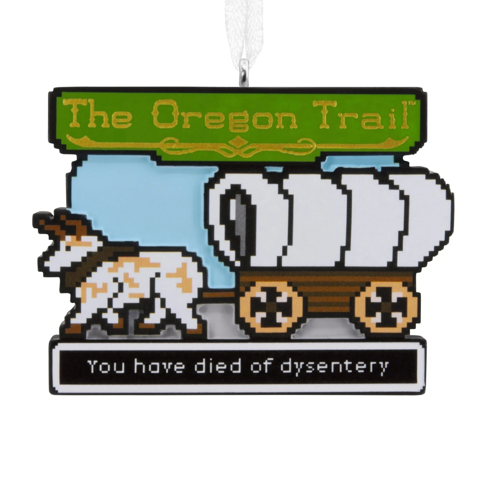Hallmark The Oregon Trail Video Game Christmas Ornament
