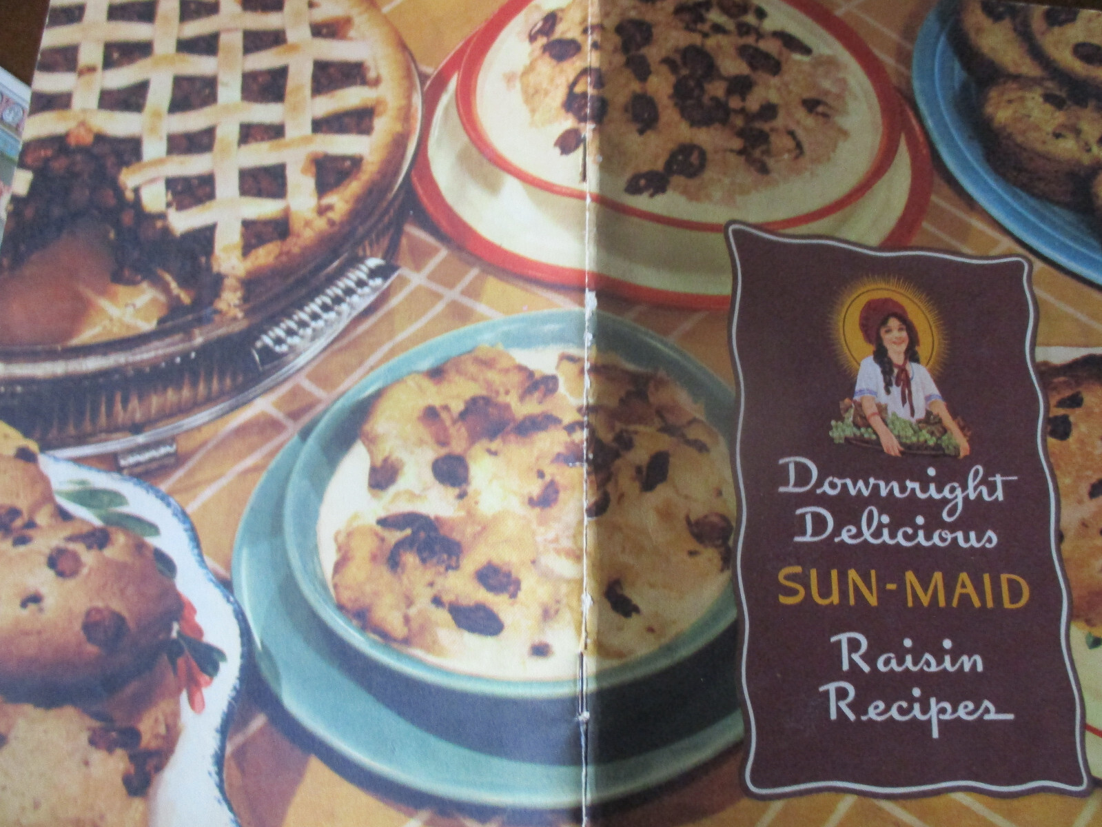 Vtg 1940\'s  Downright Delicious Sun Maid Raisin Recipes Booklet Cook Book