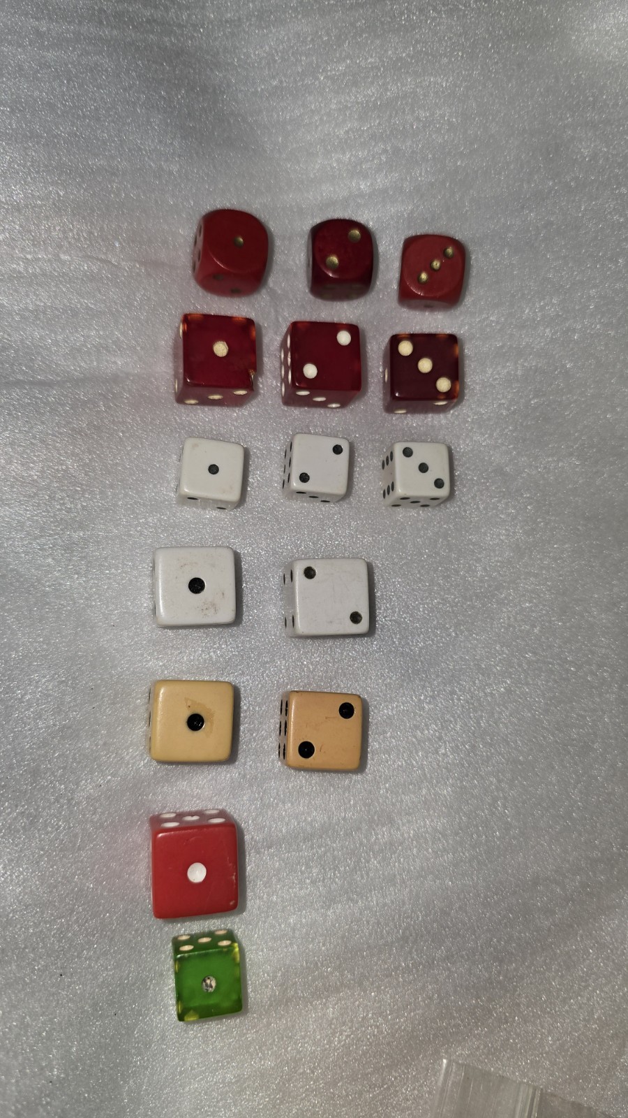 Vintage Lot Of Dice