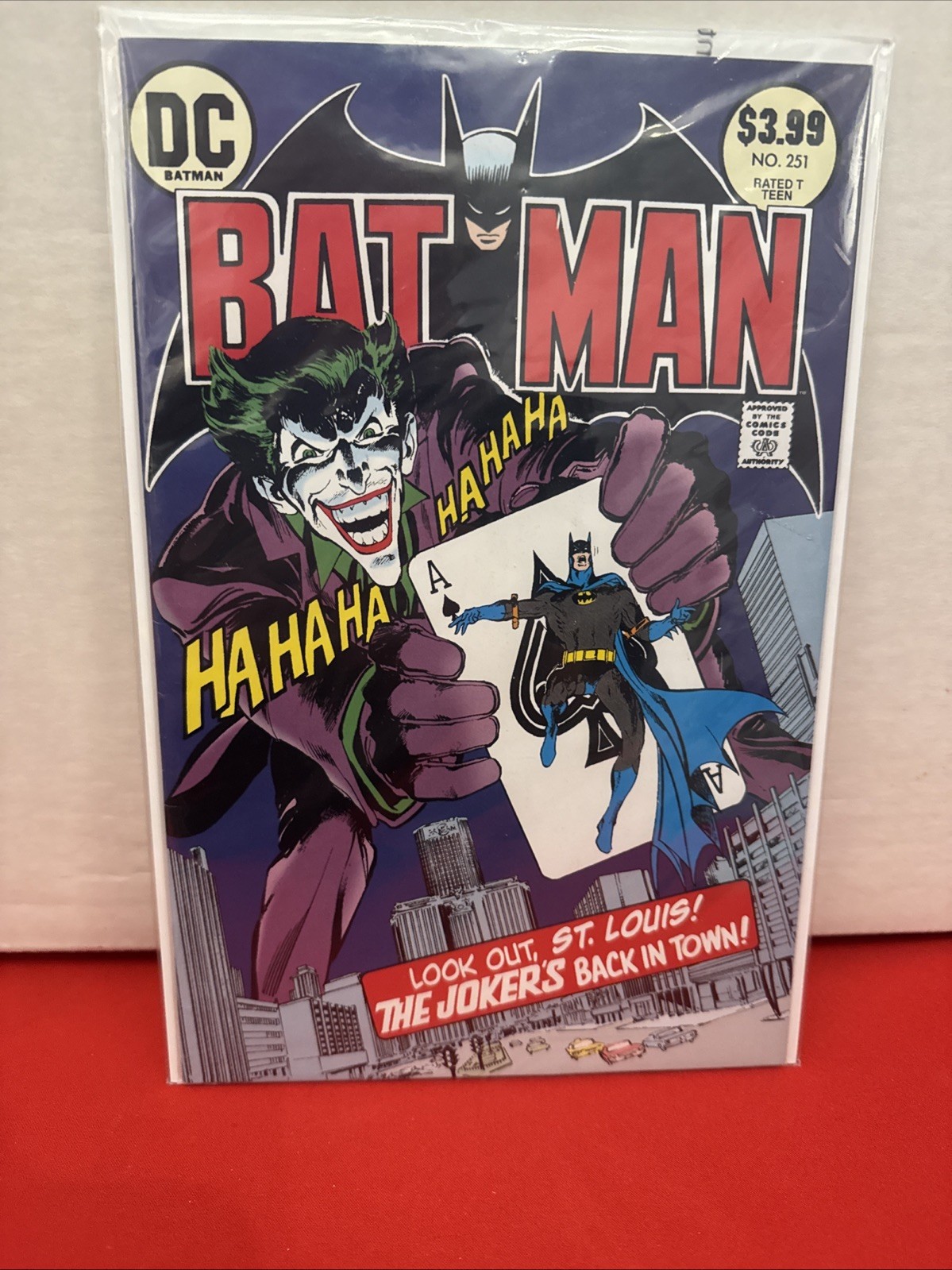 Batman #251 St Louis Edition Joker Homage Sealed Polybag Exclusive