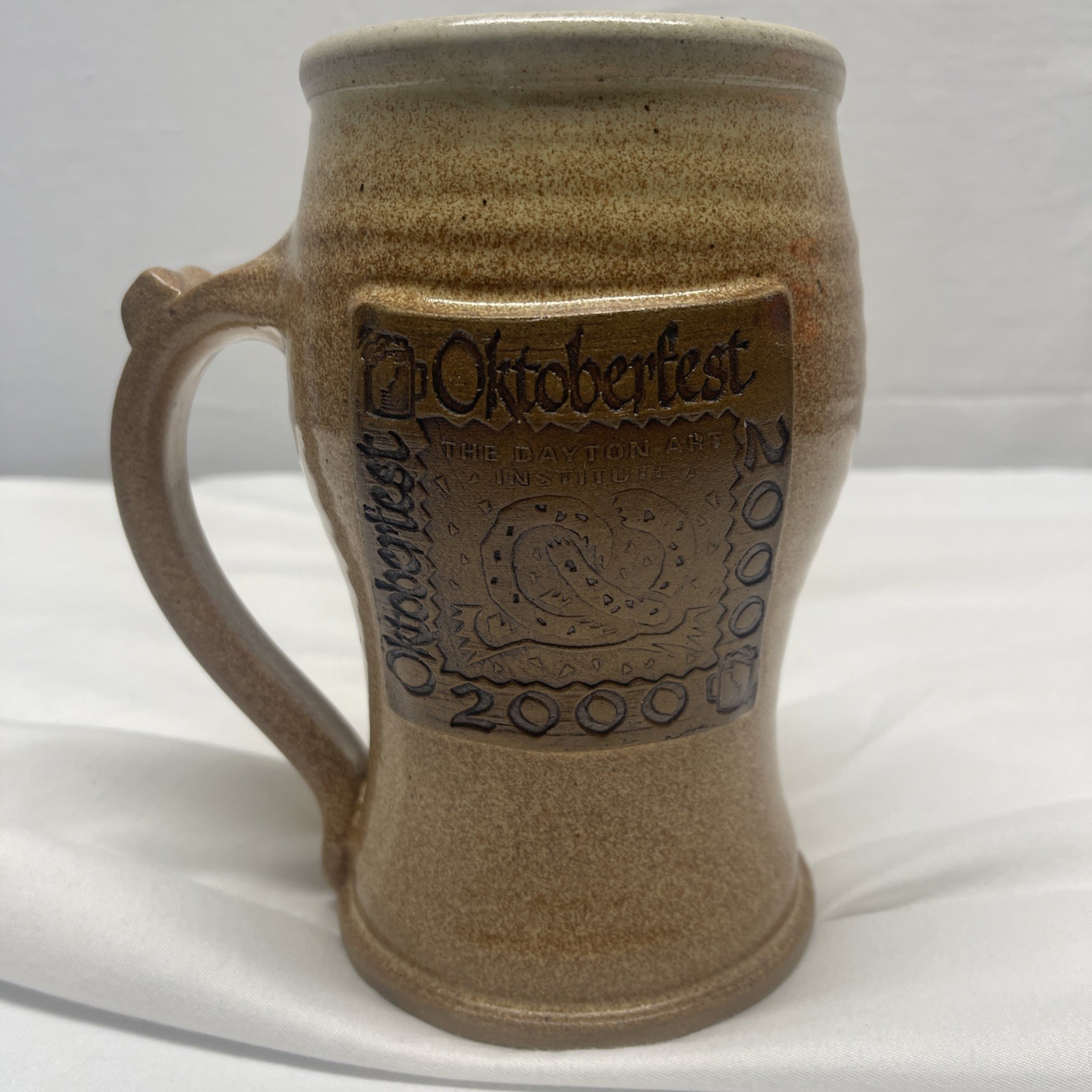 Dayton Ohio OKTOBERFEST Beer Stein Mug Pottery Greer 2000 Octoberfest DAI