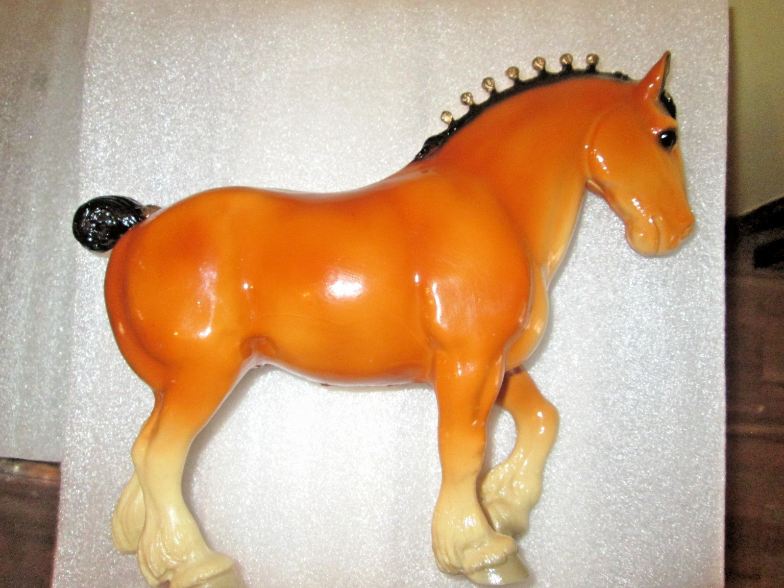 Breyer Vintage SMOOTH MUSCLE GLOSSY Clydesdale stallion  1958-61 