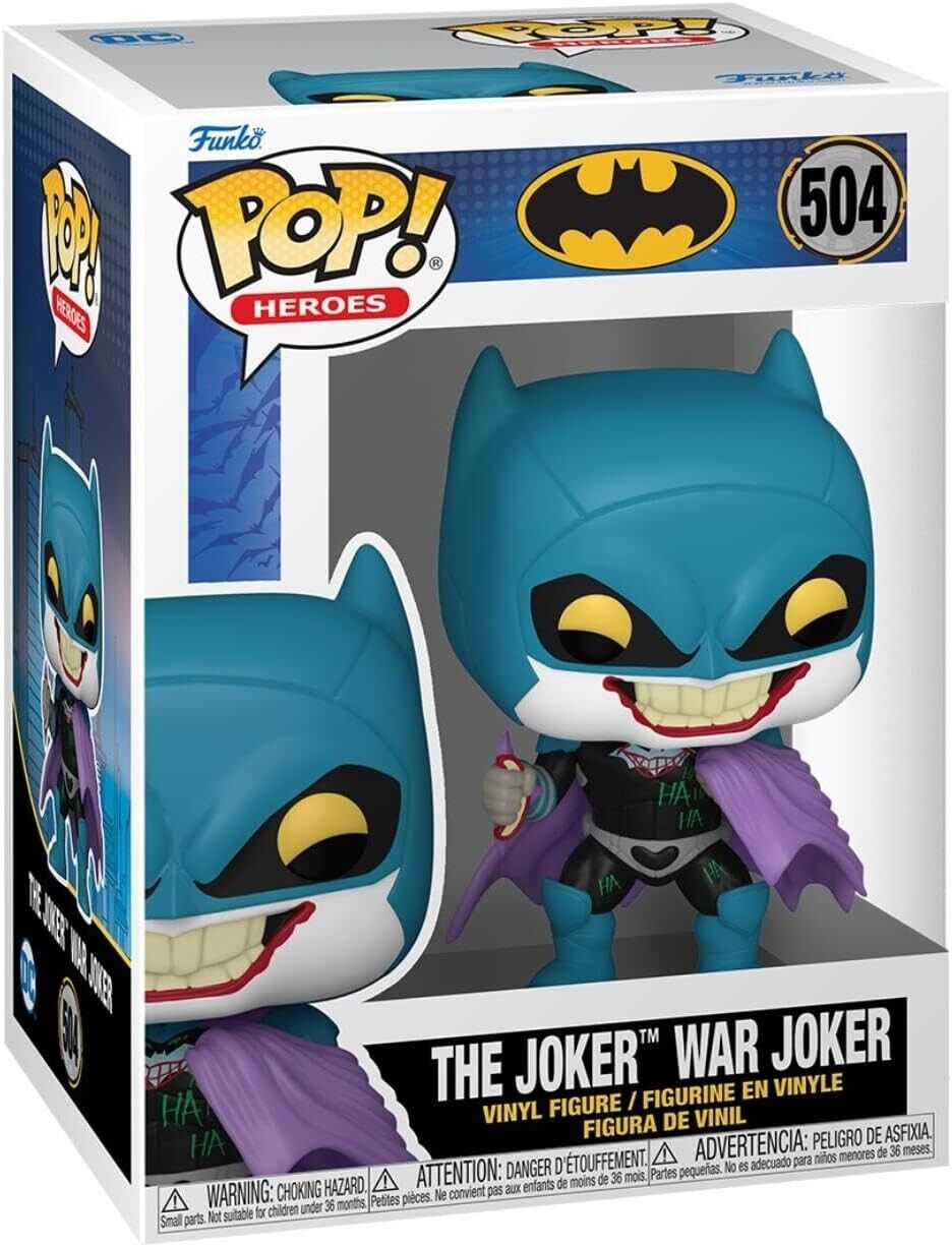 Funko Pop Vinyl: DC Universe - The Joker War Joker #504 ** **