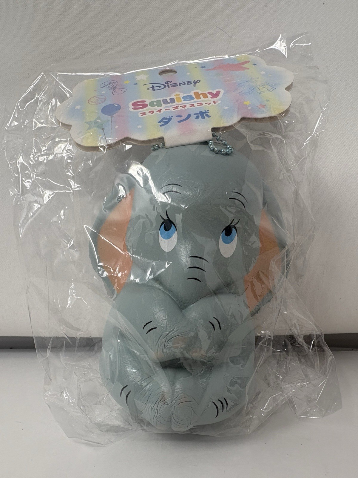 Rare Tokyo Disney Dumbo Squishy Ensky 2019 HTF
