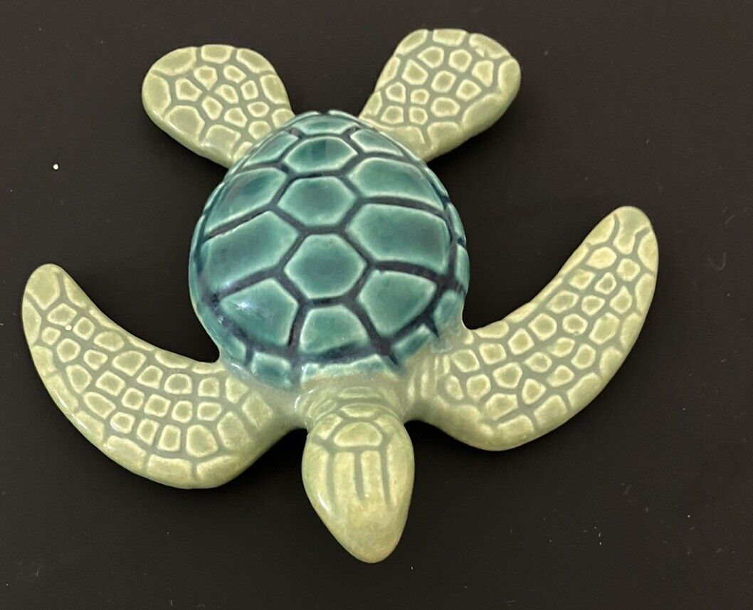 small ceramic turtle figurine