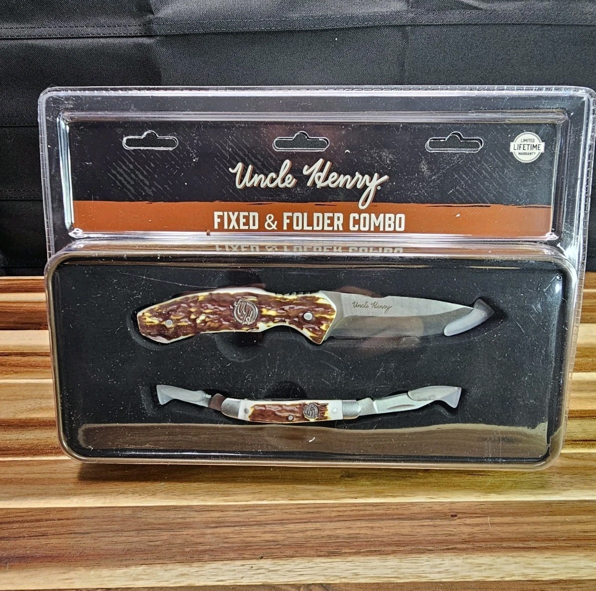 Uncle Henry 1227081 Fixed/Folder Combo 2025 Collectors Gift Tin