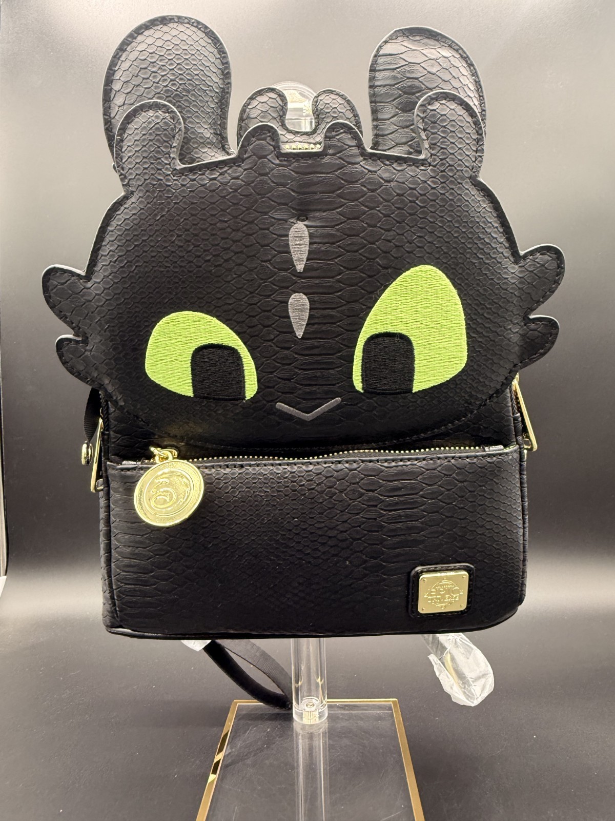 NWT Loungefly How to Train Your Dragon Toothless Cosplay Mini Backpack DWBK0006