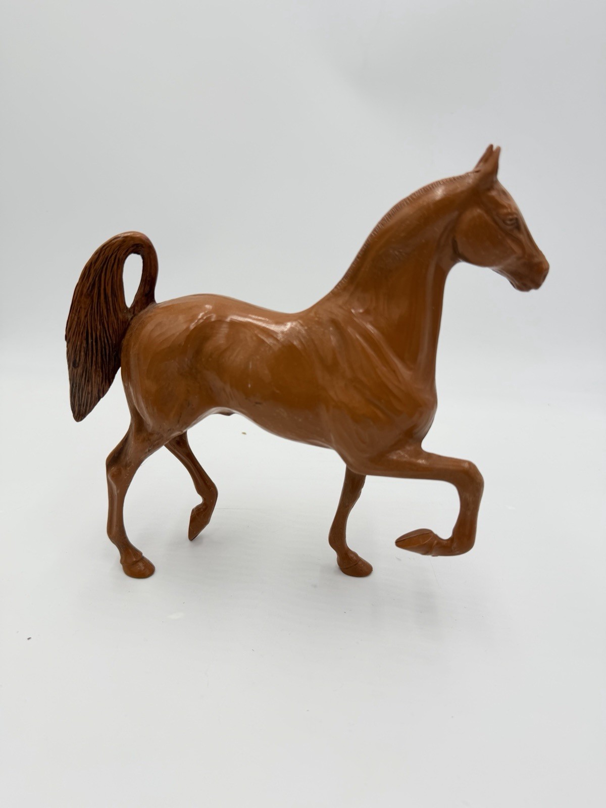 Hartland Horse Walnut Woodcut Style 9