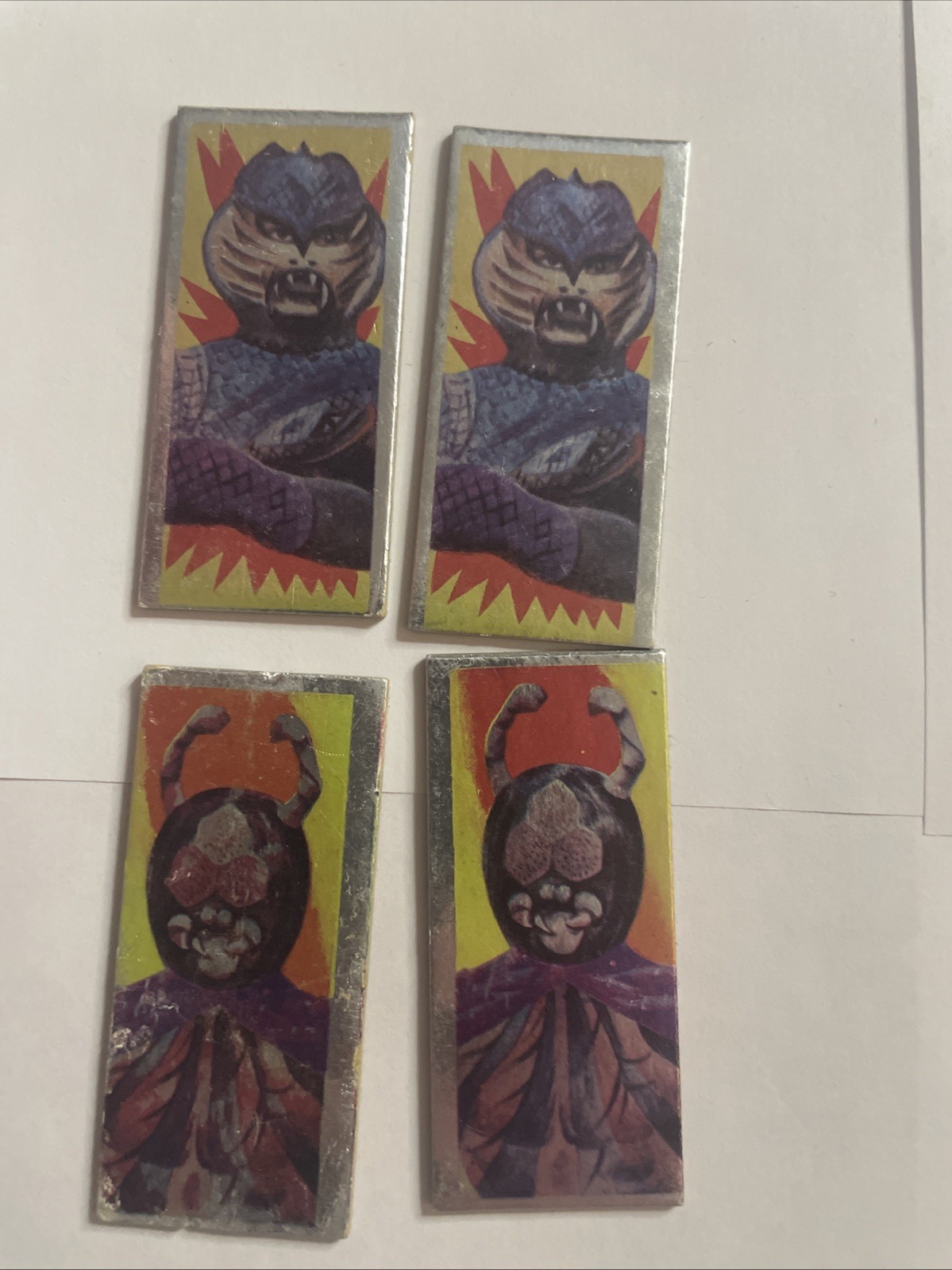 Vintage Kamen Rider Menko Cards Lot Cobra Man Japanese Tokusatsu Shocker Kaiju Vintage Kamen Rider Menko Cards Lot Cobra Man Japanese Tokusatsu Shocker Kaiju