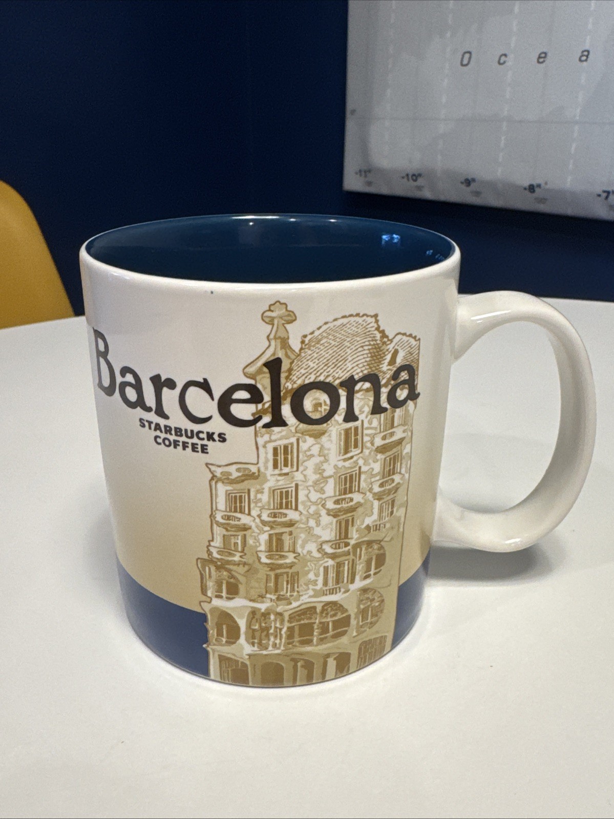 Starbucks Barcelona Spain Global Icon Series 16 oz Mug Casa Batllo Discontinued