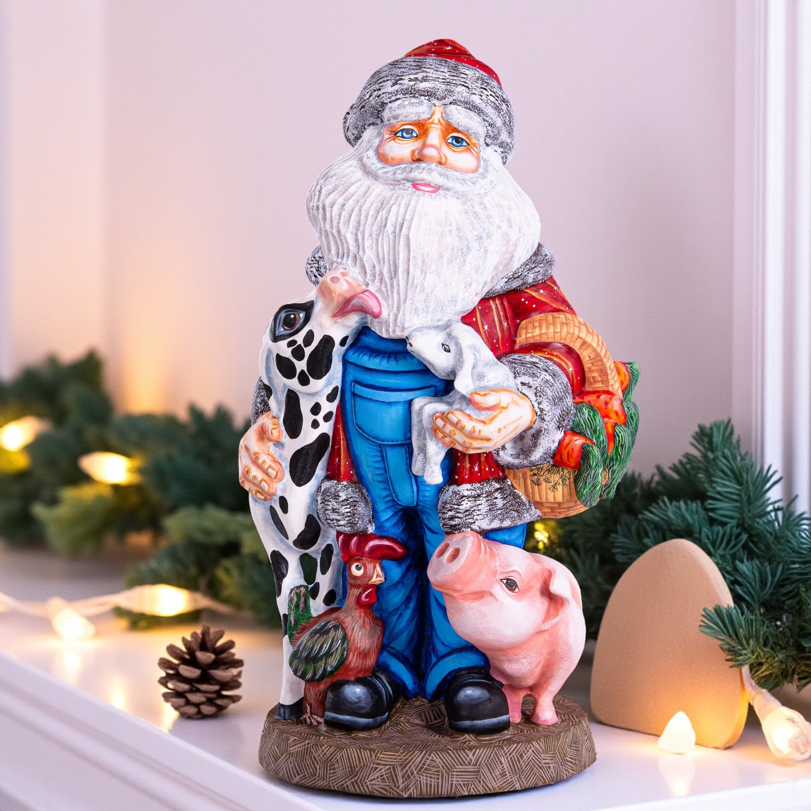 Large Santa Figurine 14\
