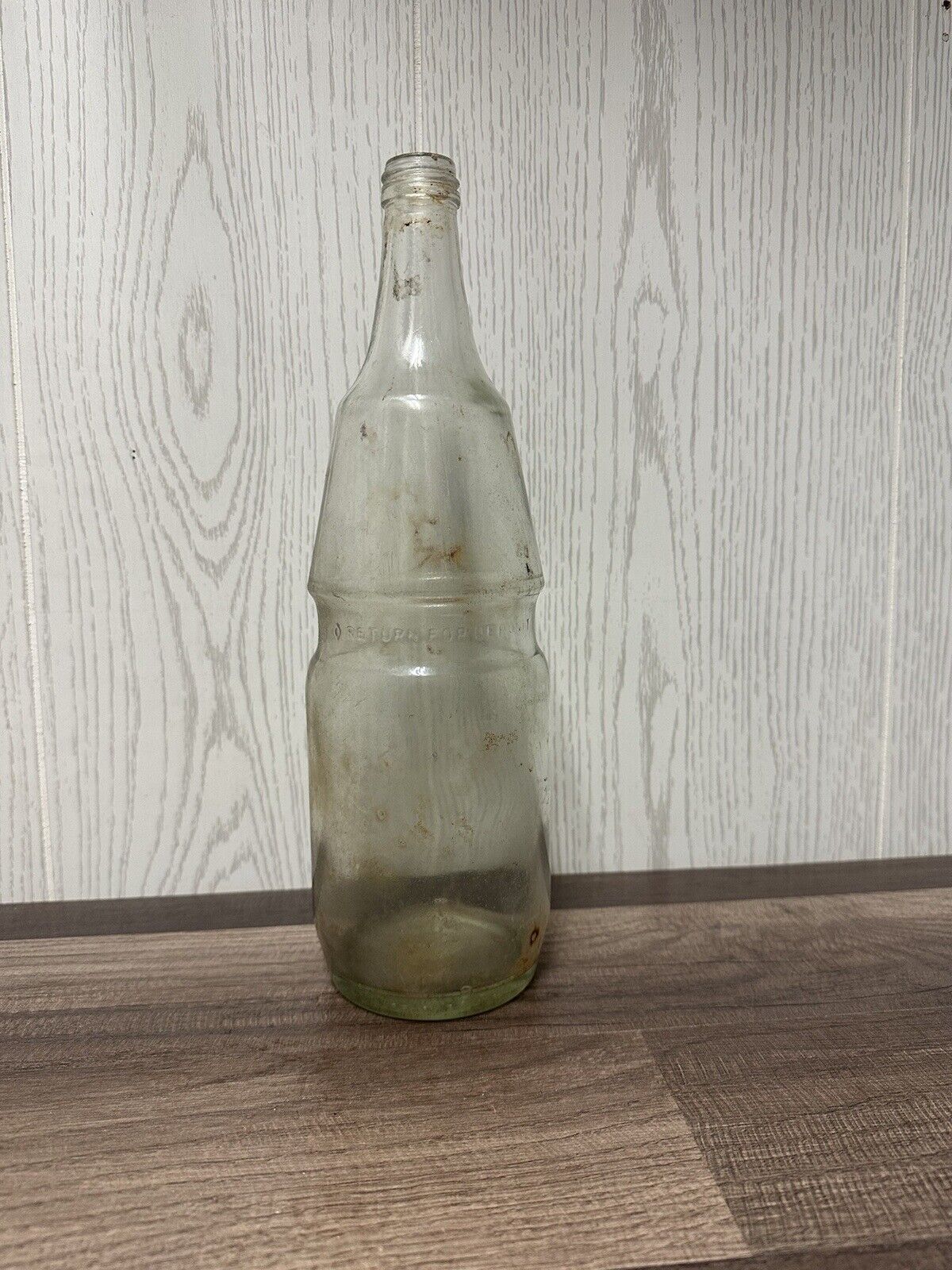 Vintage Royal Crown Cola Large Bottle, 11 3/4